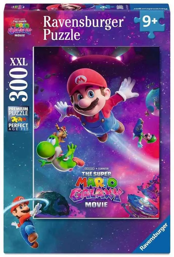Barnpussel The Super Mario Galaxy-filmen (300 bitar XXL)