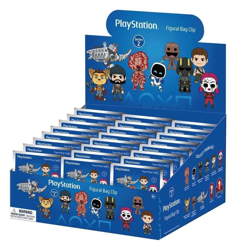 Sony PlayStation 3D Skumgås Klämmor Serie 2 Display (24 stycken)