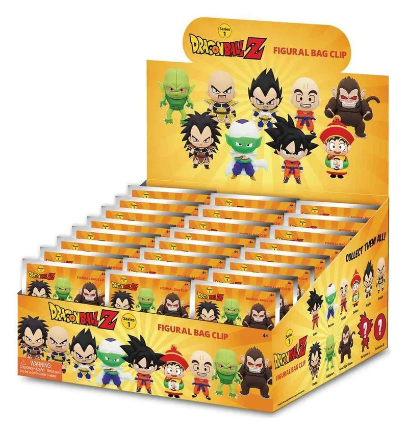 Dragon Ball Z 3D Skum Påsklämmor Serie 1 Display (24)