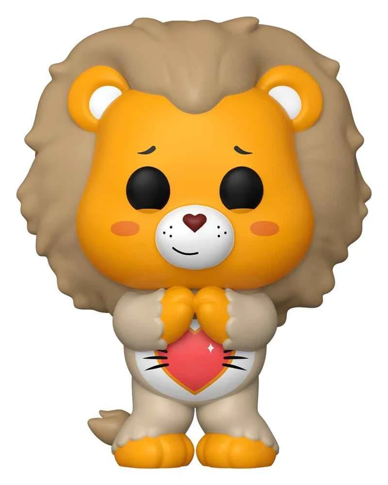 Wicked x Care Bears POP! Figur Tenderheart Bear som Den Fege Lejonet 9 cm