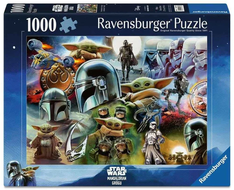 The Mandalorian och Grogu Pussel (1000 Bitar)