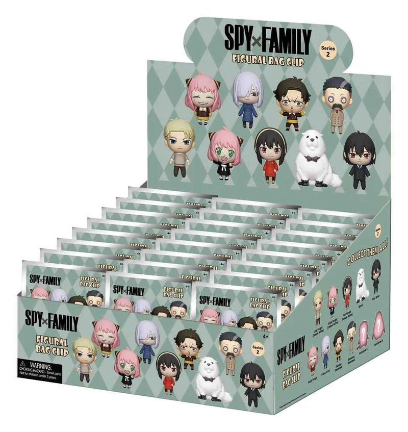 Spy x Family 3D Skumklämmor Serie 2 Display (24)