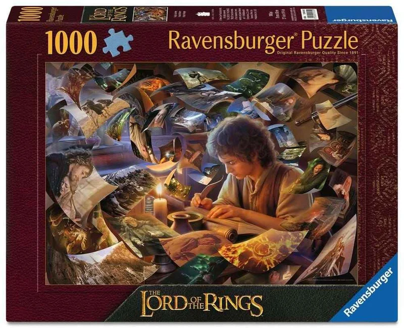 Sagan om Ringen Pussel Frodo's Resa (1000 Bitar)