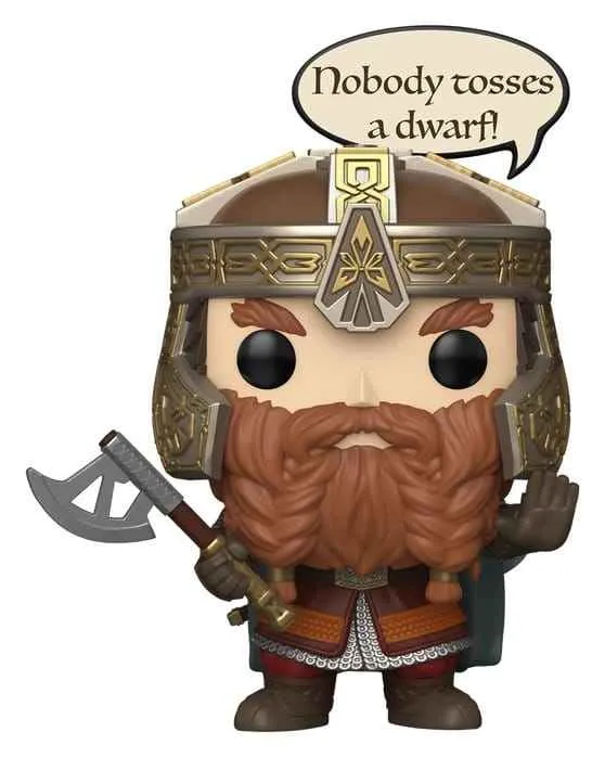 The Lord of the Rings POP! Figur Gimli 9 cm
