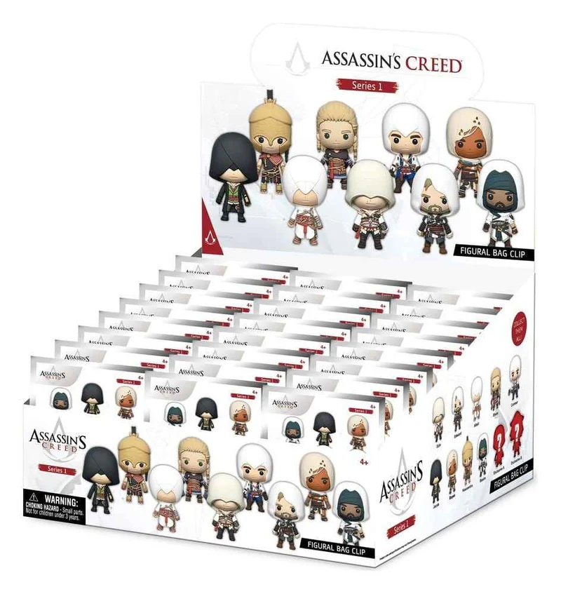 Assassin's Creed 3D Skumpåsfästen Serie 1 Display (24)