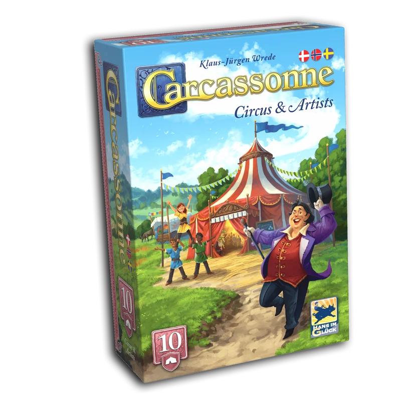 Carcassonne - Expansion - Circus & Artists (Nordic)