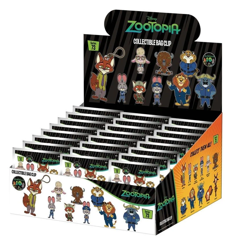 Zootopia 3D Skumväska Clips Serie 73 Display (24)