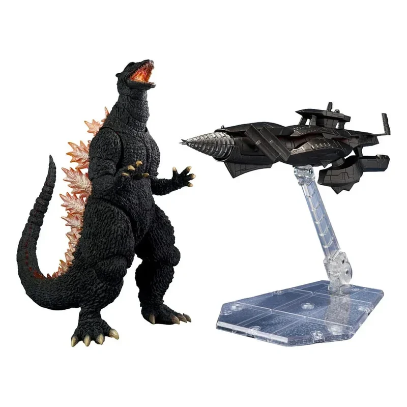 Godzilla: Final Wars S.H.MonsterArts Action Figur Godzilla Heat Ray Ver. vs. New Gotengo 16 cm