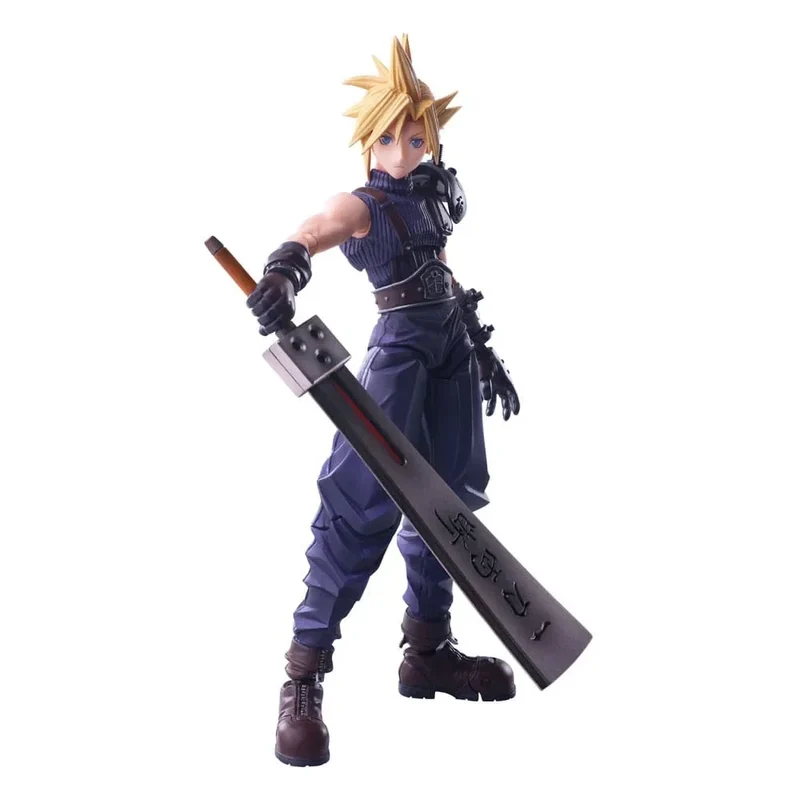 Final Fantasy VII Bring Arts Action Figur Cloud Strife Hardedge Ver. 15 cm