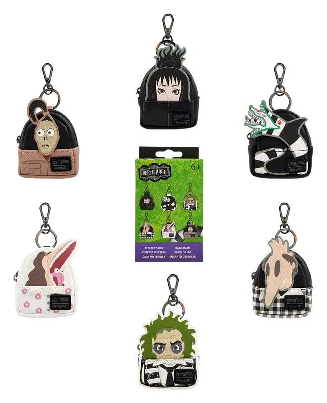 Beetlejuice av Loungefly Nyckelrings Mini Ryggsäck Blind Box Sortiment (15)