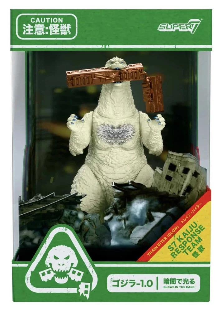 Godzilla Toho ReAction Actionfigur Minus One (Tågbiten - Glow) 15 cm