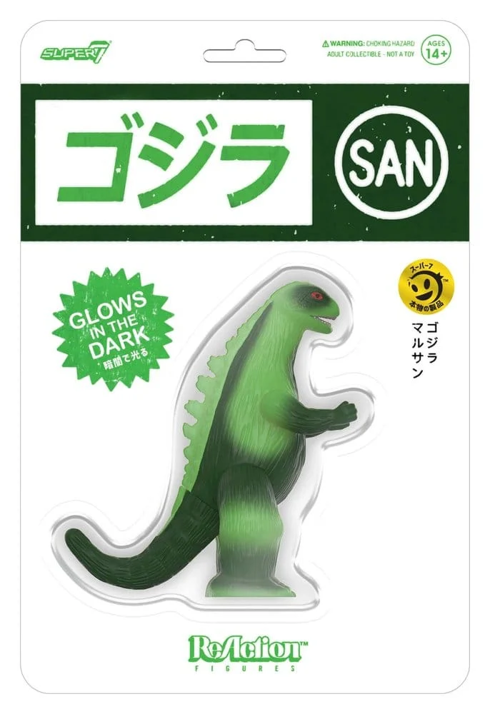 Godzilla Toho ReAction Actionfigur Marusan L-Svans (Glow) 23 cm
