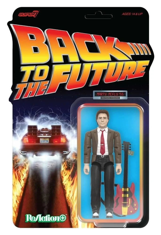 Tillbaka till Framtiden ReAction+ Actionfigur Våg 01 - Marty McFly '55, 4 cm