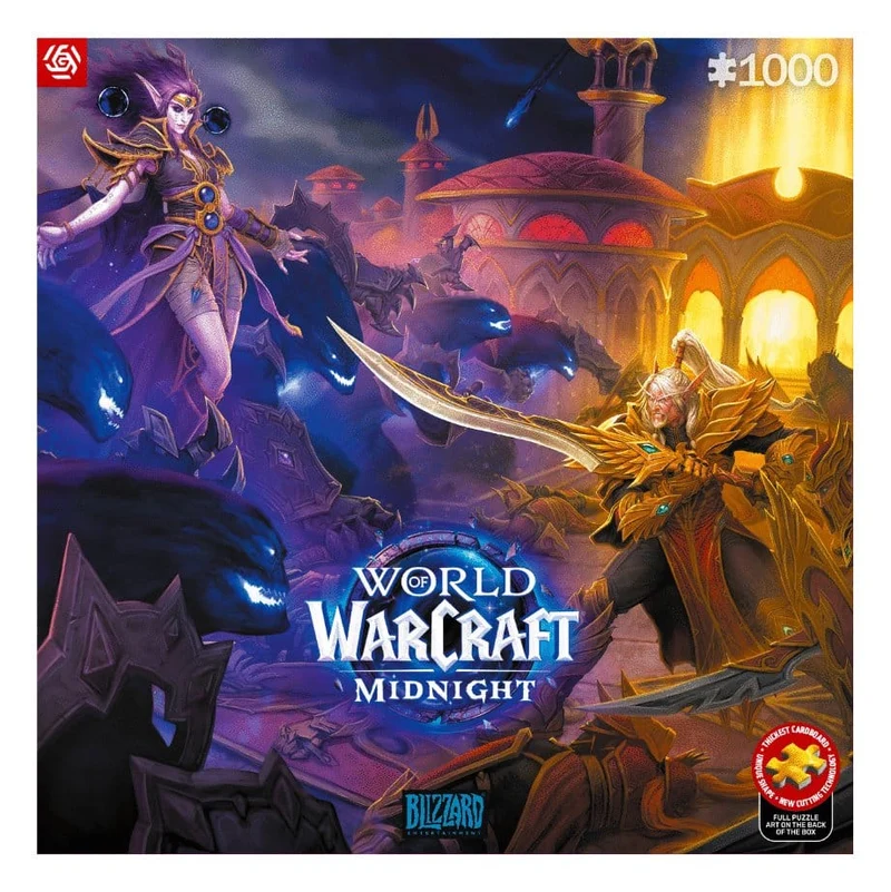 World of Warcraft Pussel Midnatt mot Tomrummet (1000 bitar)