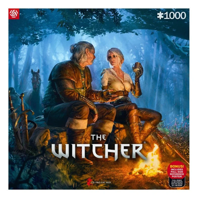Pusslet The Witcher Resan med Ciri (1000 bitar)