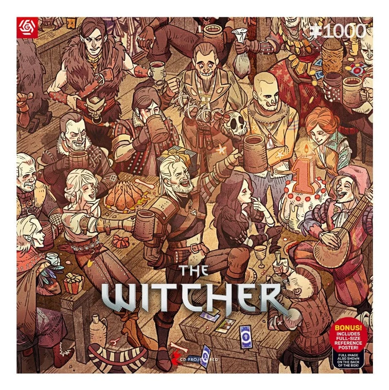 The Witcher Pussel Födelsedag (1000 bitar)