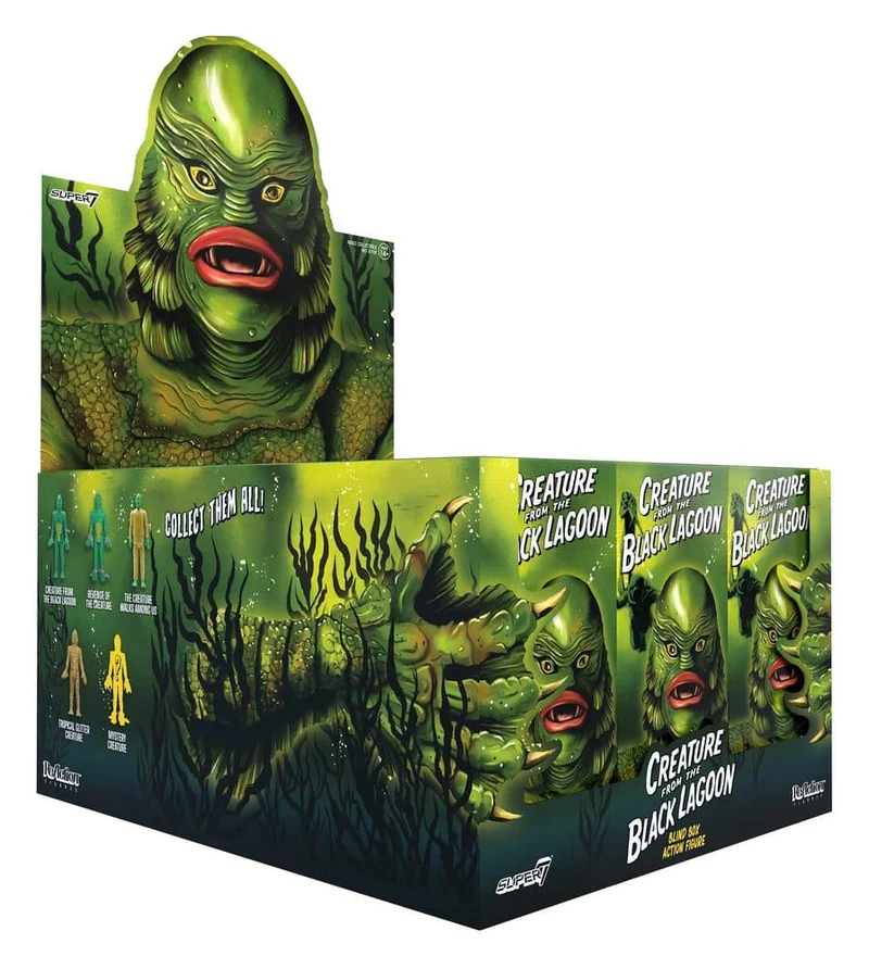 Universal Monsters Actionfigur Blindbox Våg 3 Display (12)