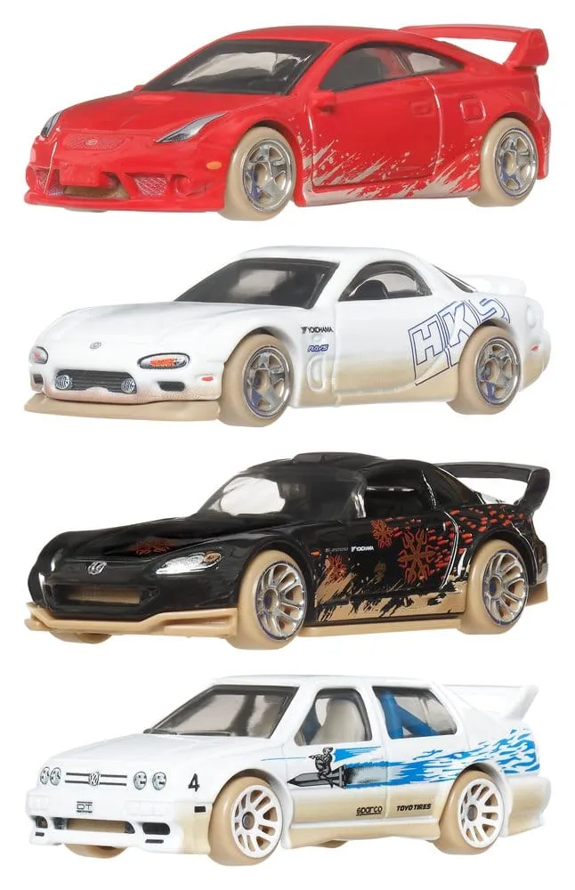 Fast & Furious Hot Wheels Silver Series Die-Cast Fordonsserie 1/64 979P Sortering (24)