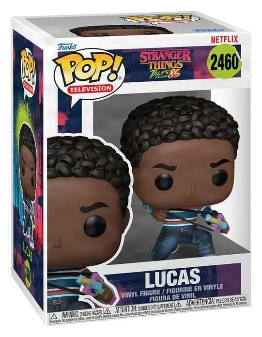 Stranger Things: Sagor från '86 POP! Animation Figur Lucas 9 cm