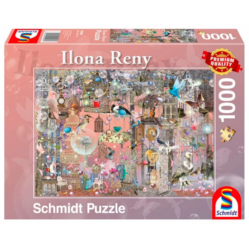 Schmidt - Puzzle - 1000 - Pink Beauty