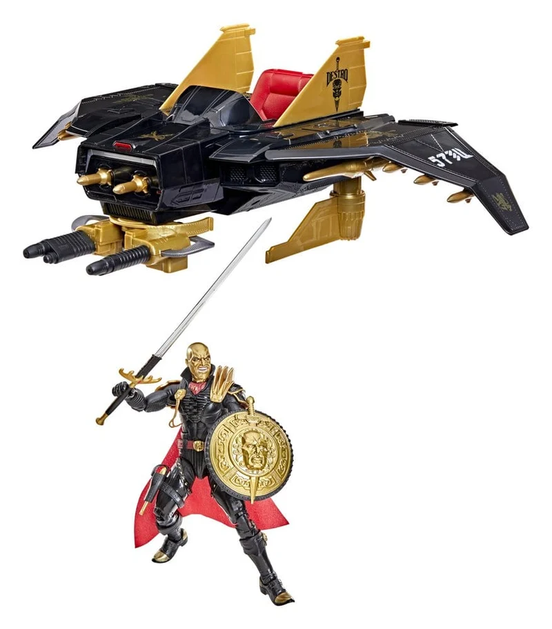 G.I. Joe Clasificerad Serie Actionfigur och Fordonsset #203 Destro & Iron Grenadier Despoiler 15 cm