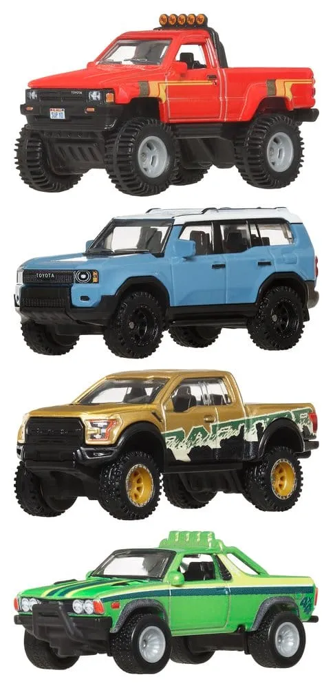 Hot Wheels Premium Die-Cast Fordonsset 1/64 Skala Bilkultur 976H Sortiment (10)