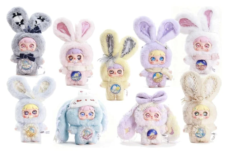 Originalkaraktär Mini Figurer Meya & Mocici Candy Heart Kanin Blind Box Sortiment (6)