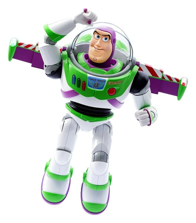 Disney Pixar Toy Story Buzz Lightyear Robot (30-årsjubileumsbegränsad upplaga) 37 cm
