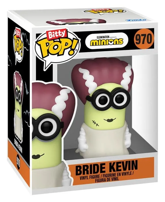 Minions Bitty POP! Figurer 2-Pack Brud Kevin & Öga, Matie 2 cm