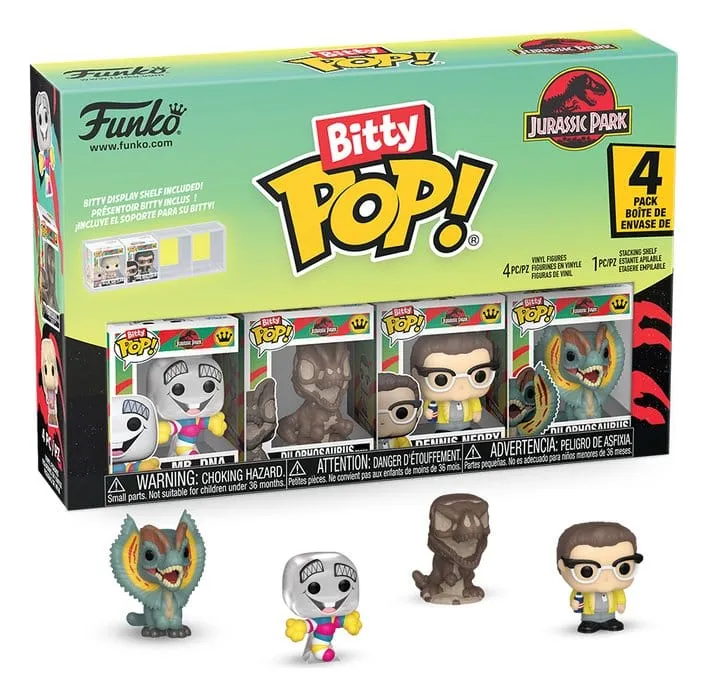 Jurassic Park Bitty POP! Figur 4-Pack Mr. DNA 2,5 cm