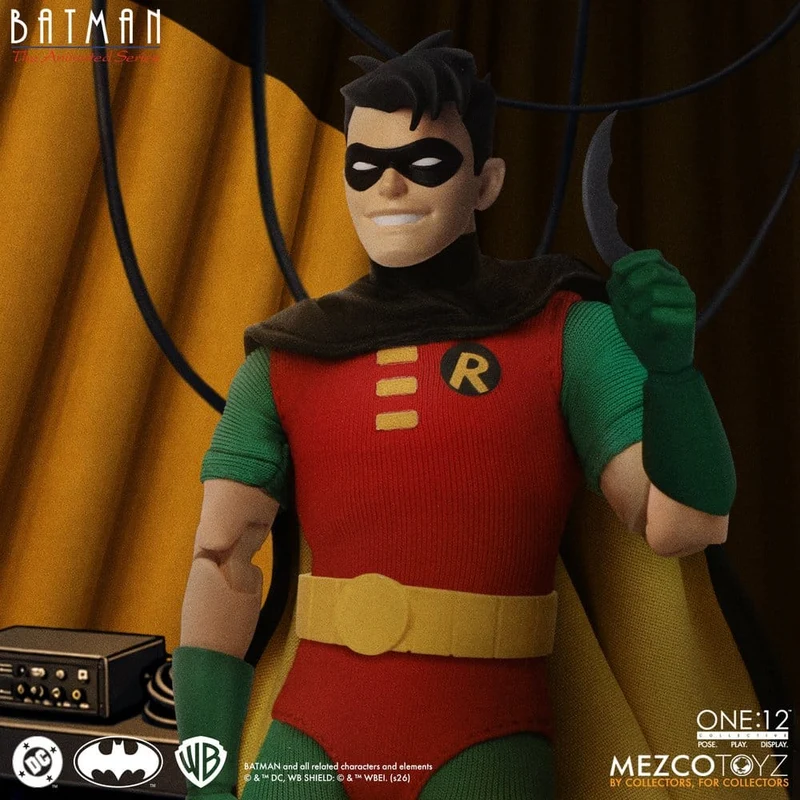 Batman: Den Animerade Serien One:12 Collective Action Figur 1/12 Robin 17 cm