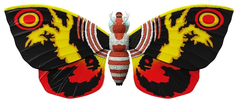 Toho Ultimates Actionfigur Våg 05 - Heisei Mothra (1992) 23 cm