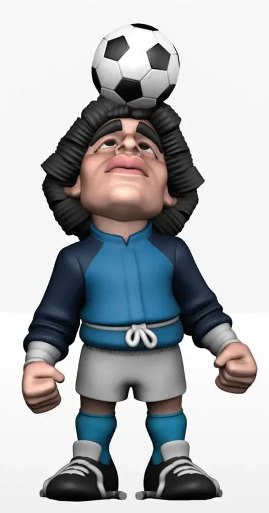 Argentina Fotboll Legend Minix Figur Maradona Life is Life Varm Upp 12 cm