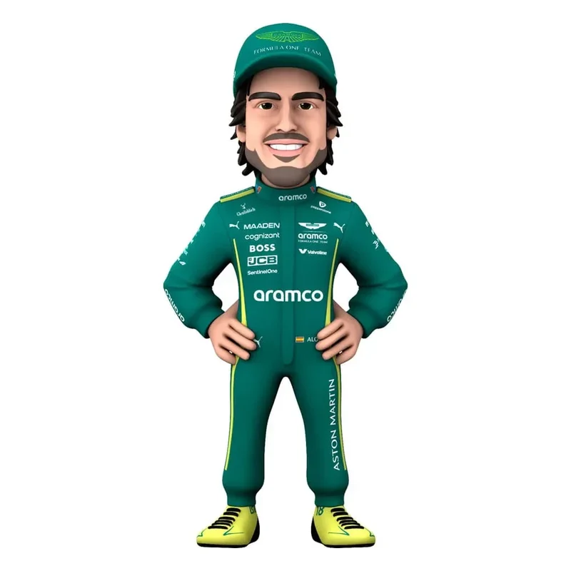 Formula 1 Minix Figur Fernando Alonso (Aston Martin) 12 cm