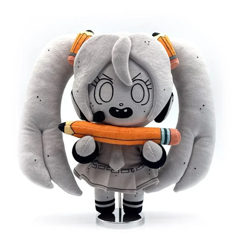 Svampbob x Hatsune Miku gosedjur DoodleBob Miku 22 cm