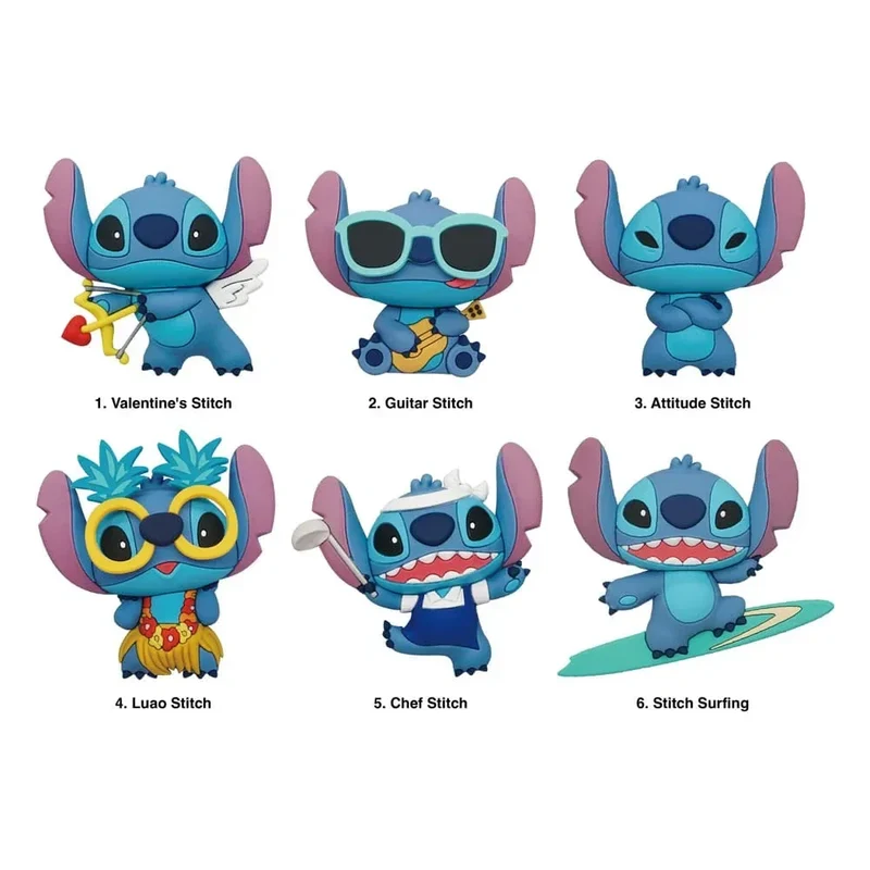 Lilo & Stitch 3D Magnets Series 2 Display (12)