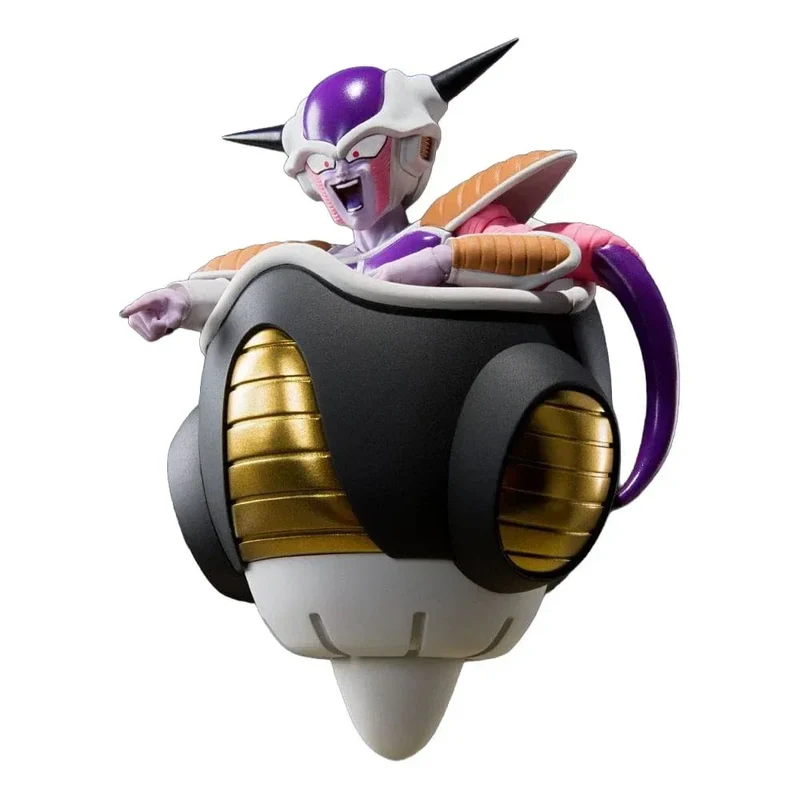 Dragon Ball Z S.H. Figuarts Actionfigur Frieza (Första Formen) & Frieza Pod Nyutgåva 11 cm