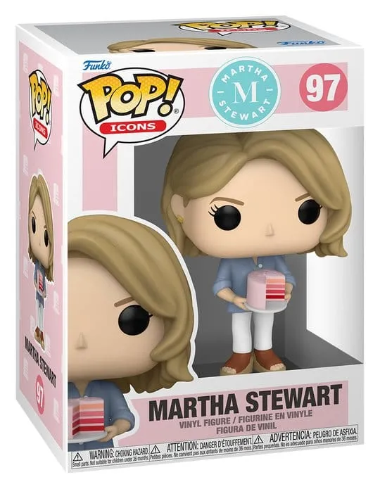 Martha Stewart POP! Ikoner Figur Martha Stewart (med Tårta) 9 cm