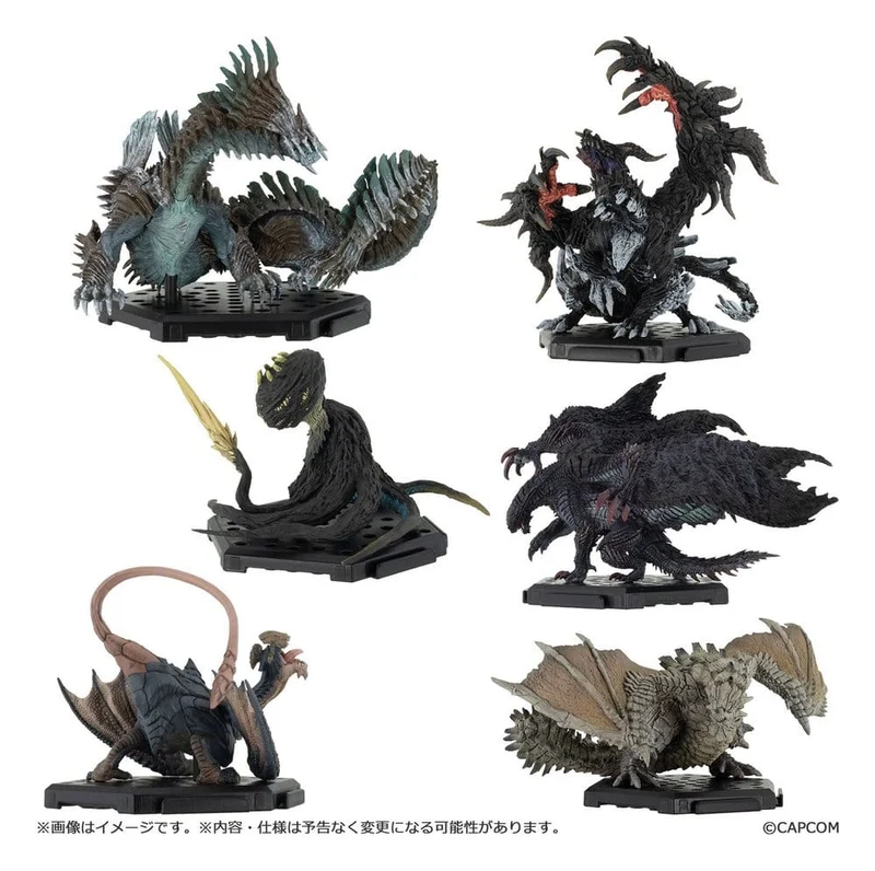 Monster Hunter Capcom Figurbyggare Samlarfigurer Standardmodell Plus Vol. 30 Urval (6)