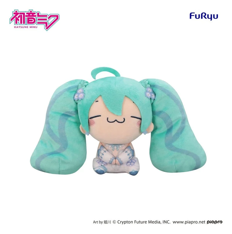 Hatsune Miku Mochipico gosedjur Nemophila B 15 cm mjukt och gulligt samlarobjekt