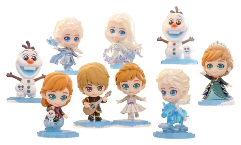 Frozen Cosbi Mini Figurer 8 cm Blindbox Display (8)