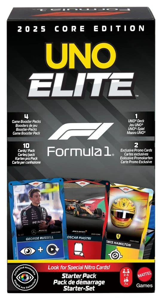 Formula 1 UNO Kortspel Elite F1 Startset