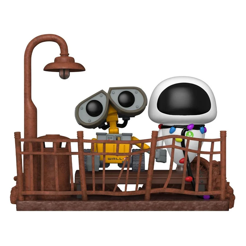 Wall-E POP Moment! Figurer 2-Pack Wall-E & Eve 9 cm