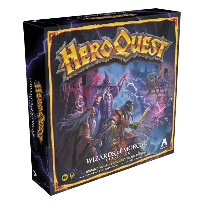 HeroQuest Brädspel Utvidgning: Wizards of Morcar Quest Pack - Engelsk Version