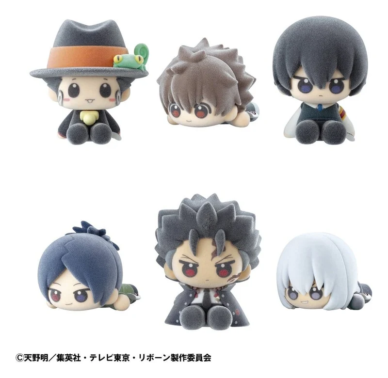 Katekyo Hitman Reborn! Nuippo Minifigurer 6 cm Blind Box Display (6) (Upprepad)