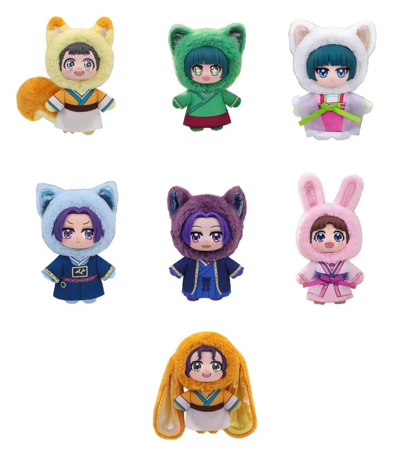 The Apothecary Diaries Vinylansikte Gosedjur Blind Box 14 cm Display (6)