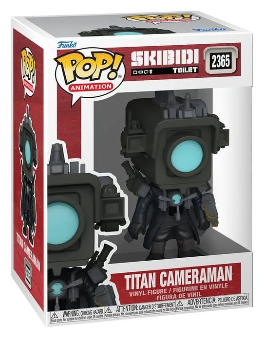 Skibidi Toalett POP! Rocks Figur Titan Cameraman 9 cm