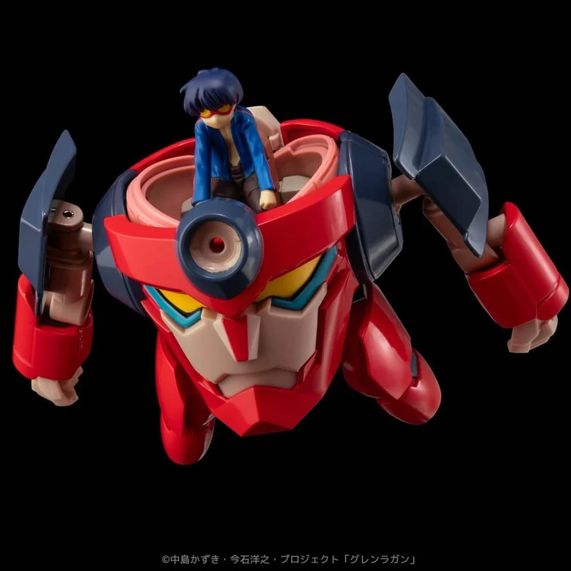 Gurren Lagann Metall Kompakt Actionfigur Lagann (Standard) 7 cm