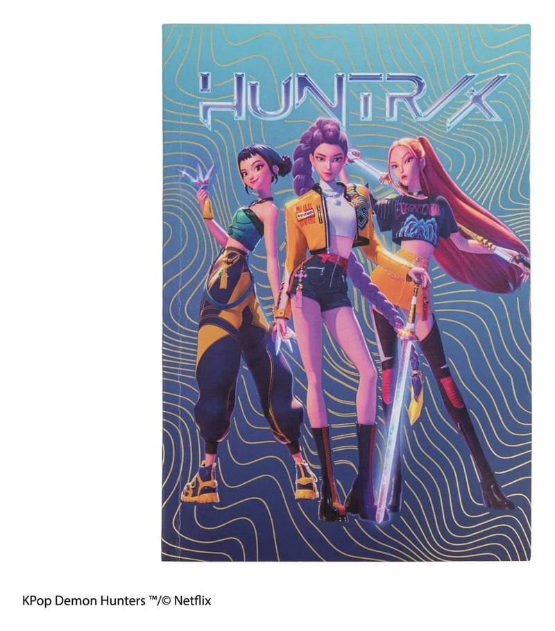 KPop Demon Hunters Anteckningsblock HUNTR/X – Mjuk pärm med exklusiv design