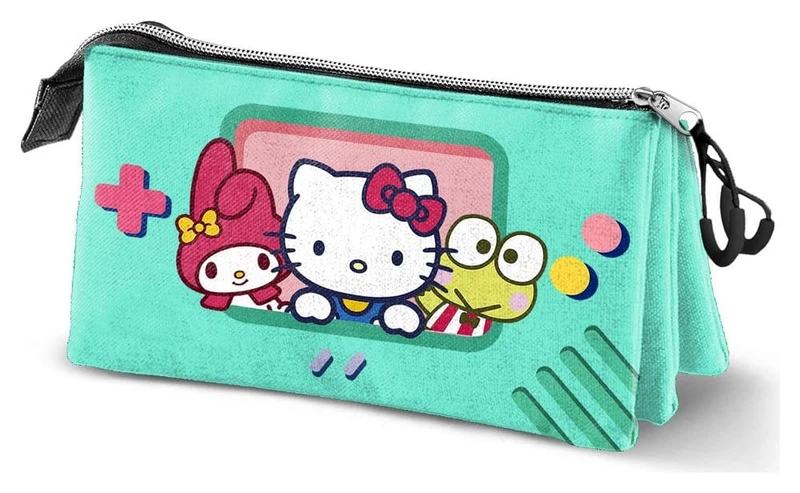 Sanrio Trippelt Pennfodral Hello Kitty Videospel